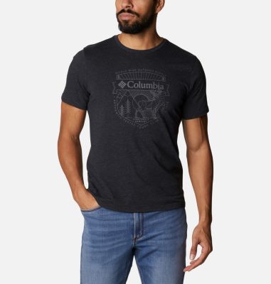 Camiseta estampada Bluff Mesa&trade; II para hombre Bluff Mesa&trade; Graphic Tee II | 010 | L, Black Shield, front