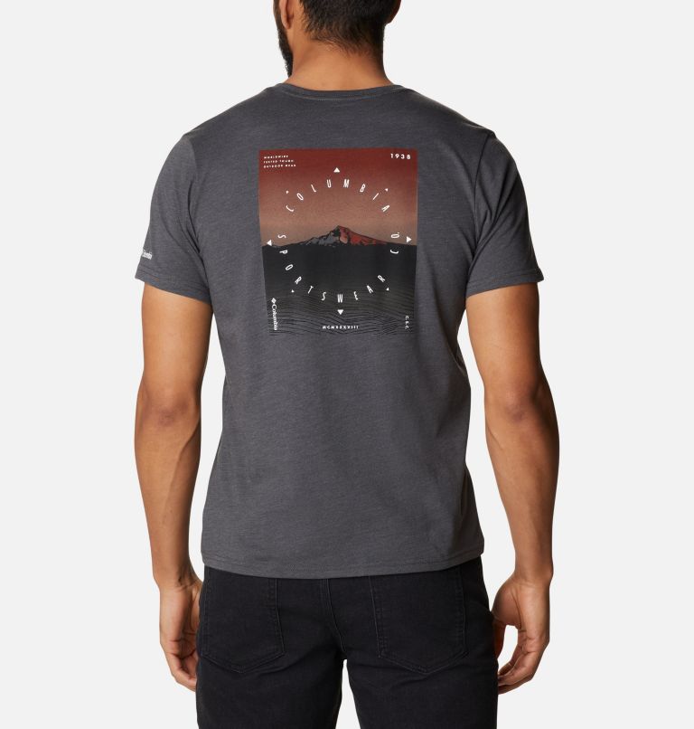Thumbnail: Camiseta estampada High Dune II para hombre, Color: Shark True Direction, image 2