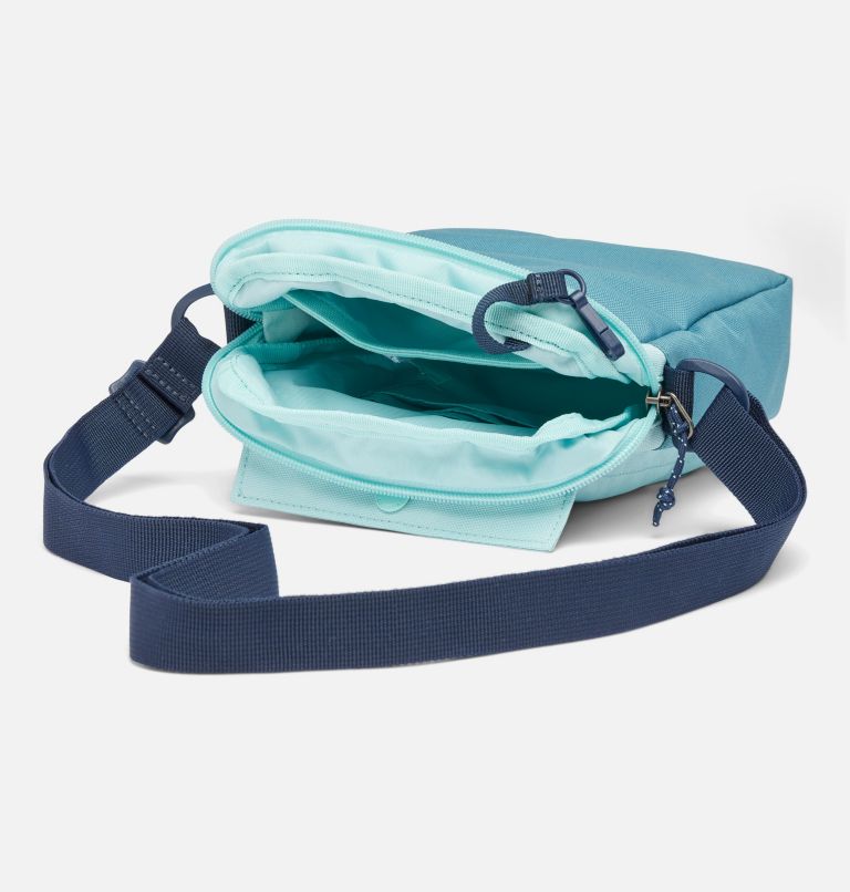 Unisex Zigzag Side Bag, Color: Spray, Cloudburst, image 3