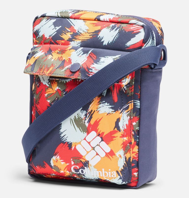 Zigzag Side Bag, Color: Nocturnal Typhoon Bloom Multi, image 1