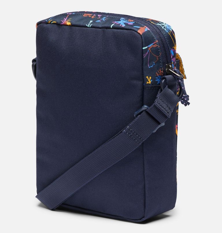 Zigzag Side Bag | 472 | O/S, Color: Dark Nocturnal Art Bouquet, image 2