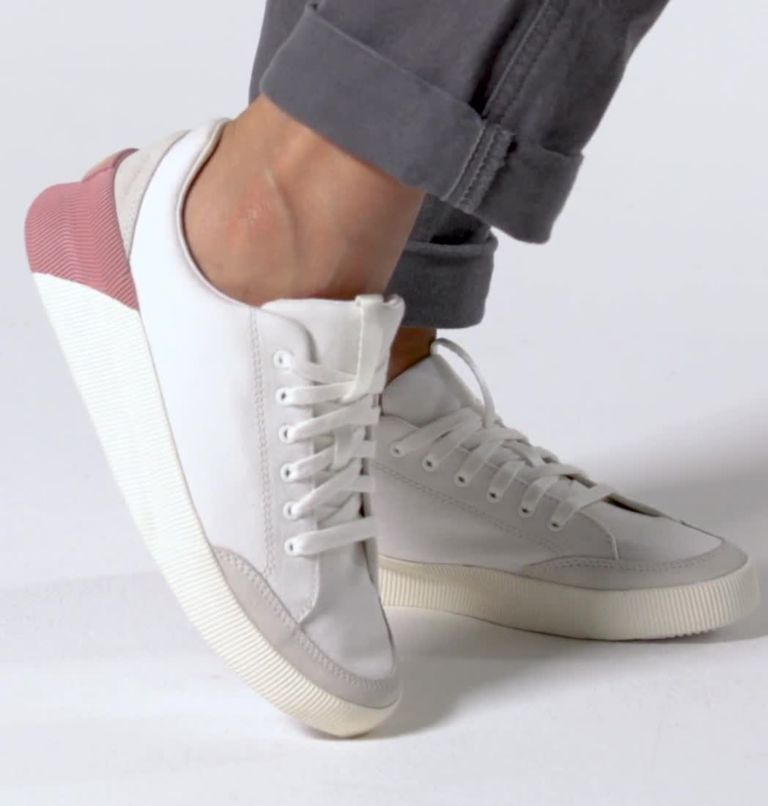 Thumbnail: Women's Out 'N About Plus Classic Sneaker, Color: White, Eraser Pink, image 2