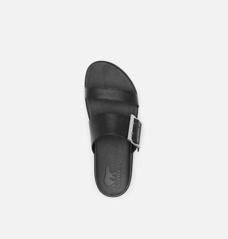 Thumbnail: Women's Roaming Buckle Slide Sandal, Color: Black, image 6