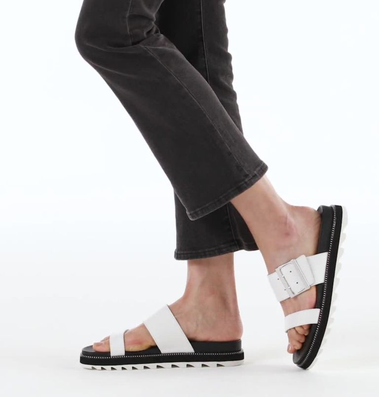 Women's Roaming Slide, Color: Sea Salt