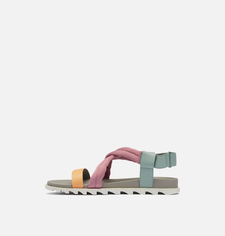 Women's Roaming Decon Sandal, Color: Crushed Blue, Chrome Grey, image 4