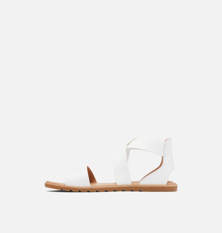 Women's Ella II Flat Sandal, Color: Sea Salt, image 4