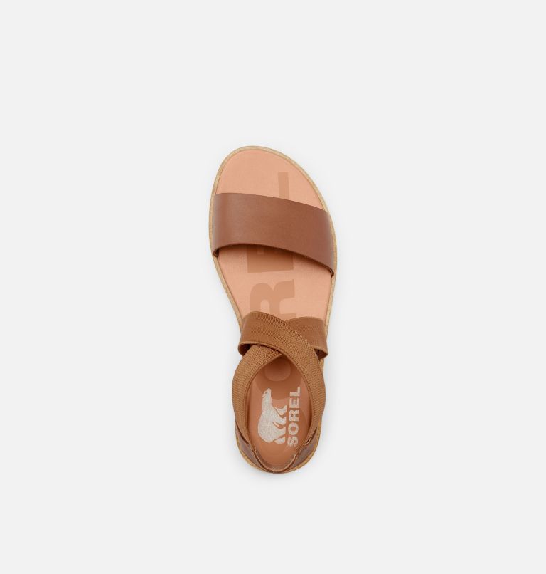 Thumbnail: Women's Ella II Flat Sandal, Color: Velvet Tan, image 5
