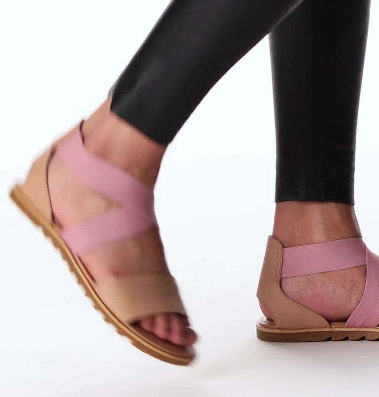 ELLA II SANDAL | 246 | 6, Color: Honest Beige, Eraser Pink