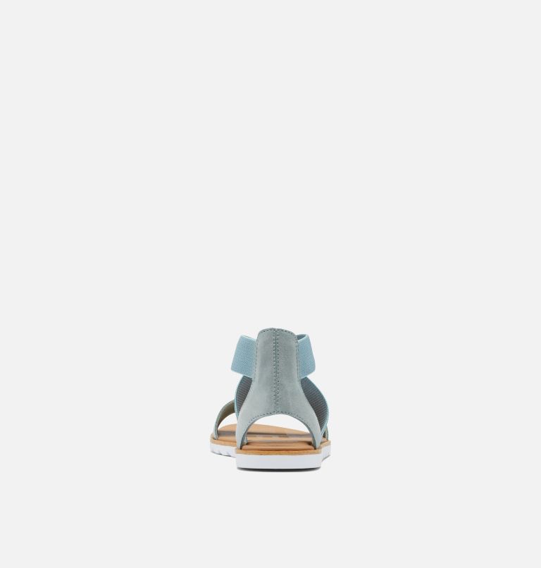 Thumbnail: Women's Ella II Flat Sandal, Color: Crushed Blue, Cinder Grey, image 3