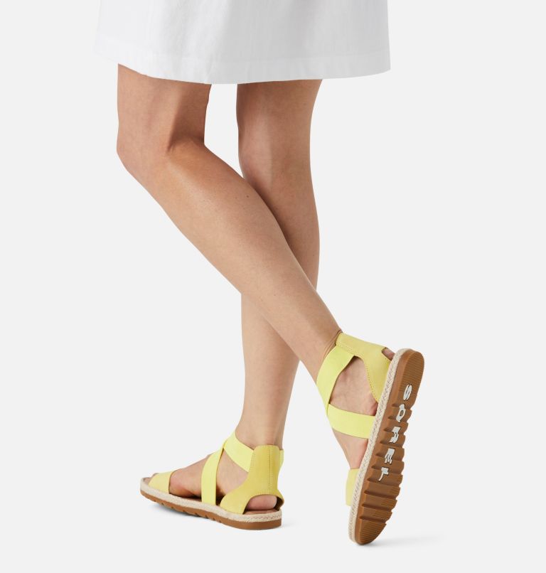 Women's Ella II Flat Sandal, Color: Sunnyside, image 7