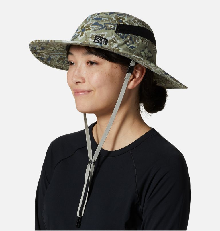 Stryder Sun Hat, Color: Mantis Green Floral, image 8