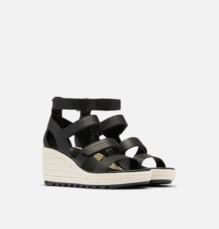 CAMERON� WEDGE MULTI STRAP | 010 | 9, Color: Black, Chalk, image 2