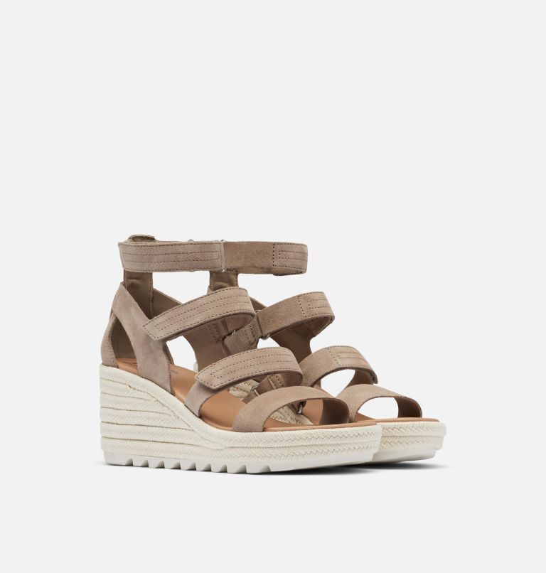 sorel cameron wedge multi strap
