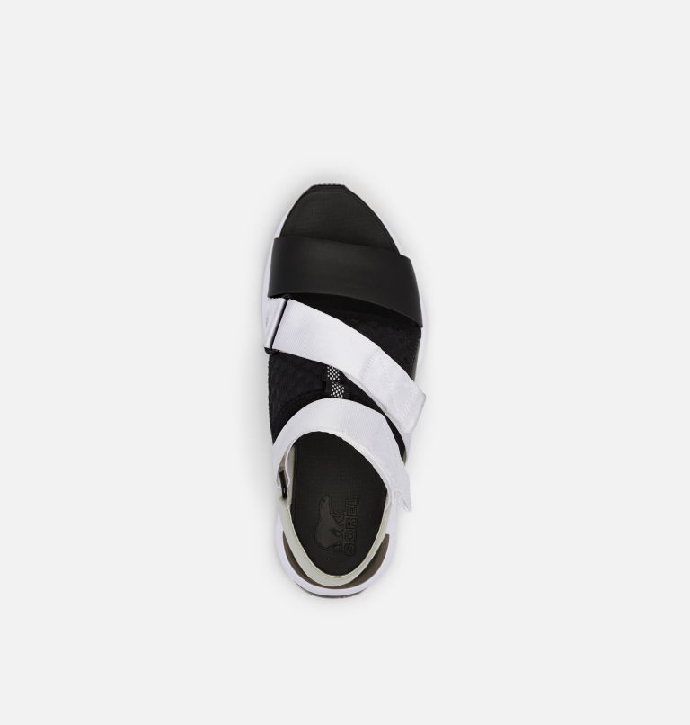 Thumbnail: Women's Kinetic Impact Sandal, Color: White, Black, image 5