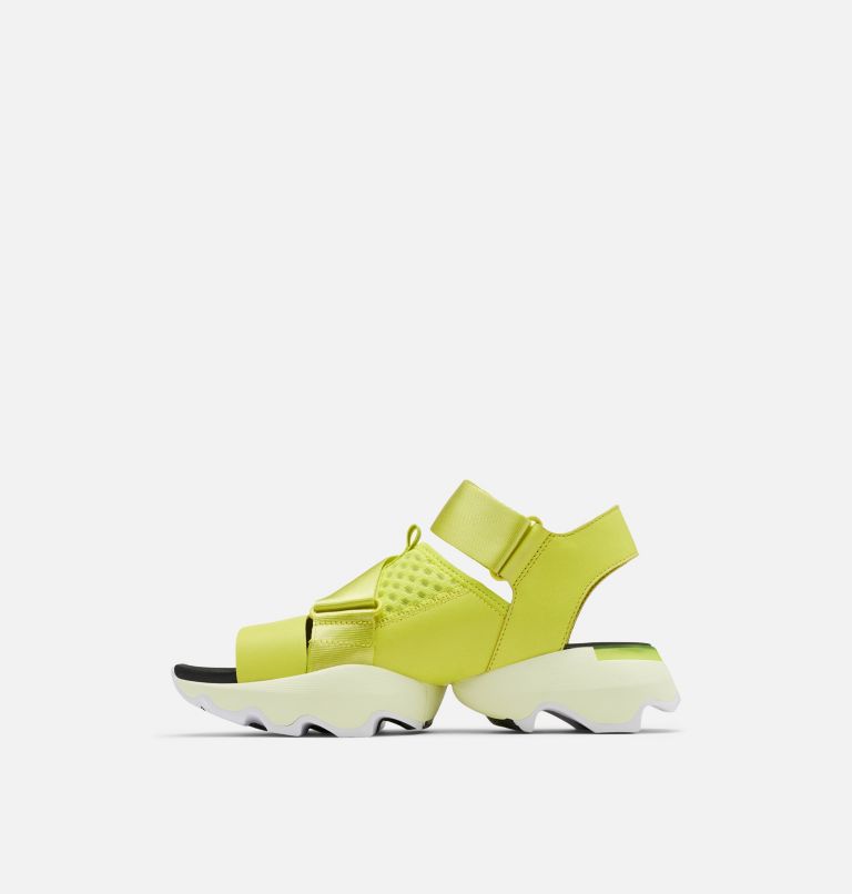 Women's Kinetic Impact Sporty Sandal, Color: Bolt, White, image 4