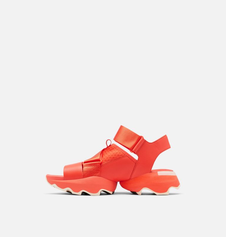 Women's Kinetic Impact Sporty Sandal, Color: Signal Red, image 4