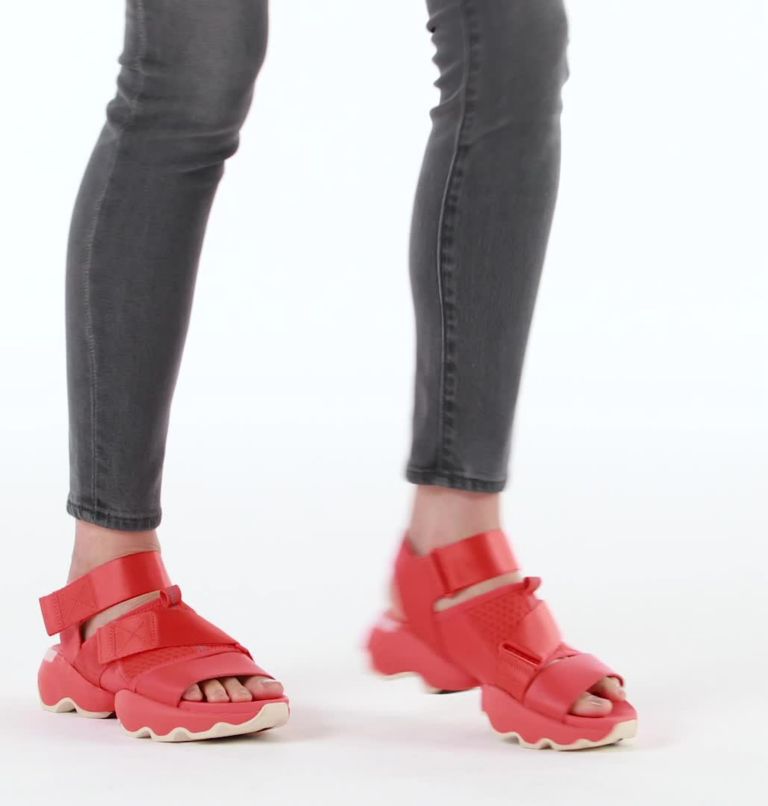 Women's Kinetic Impact Sporty Sandal, Color: Signal Red