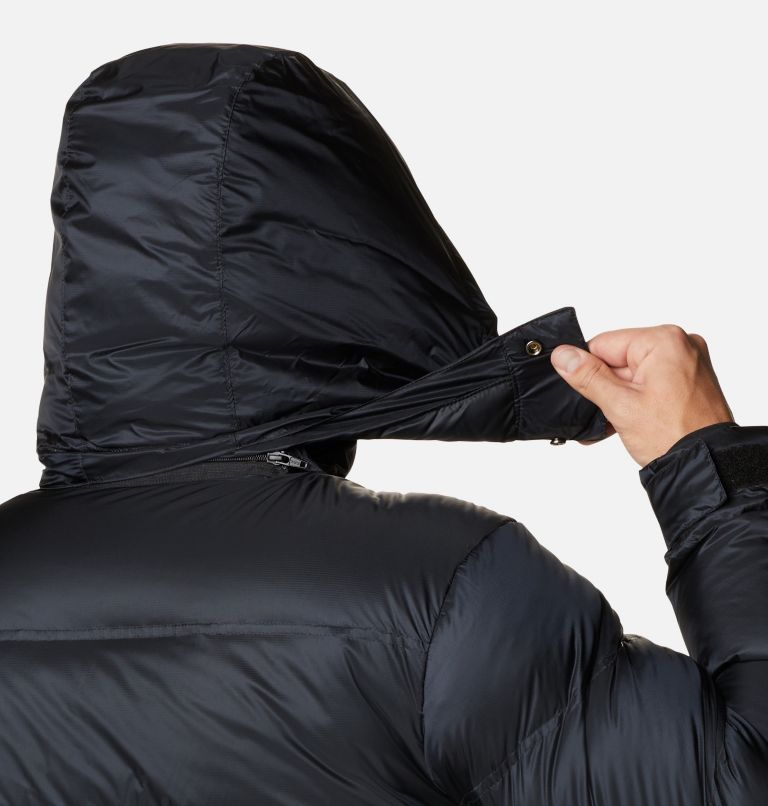 Men's Peak District Mid Down Jacket, Color: Black, image 6