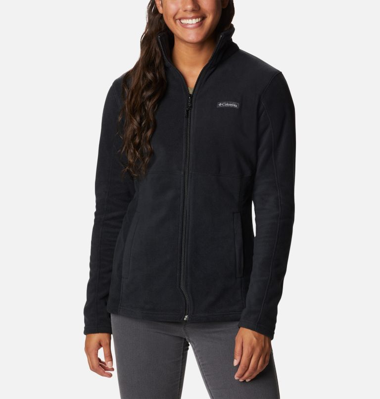 Women's Basin Trail III Fleece Jacket, Color: Black, image 1