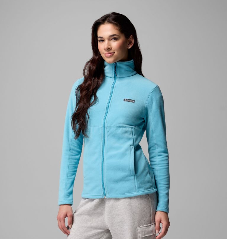 Women's Basin Trail III Fleece Jacket, Color: Vintage Blue, image 4