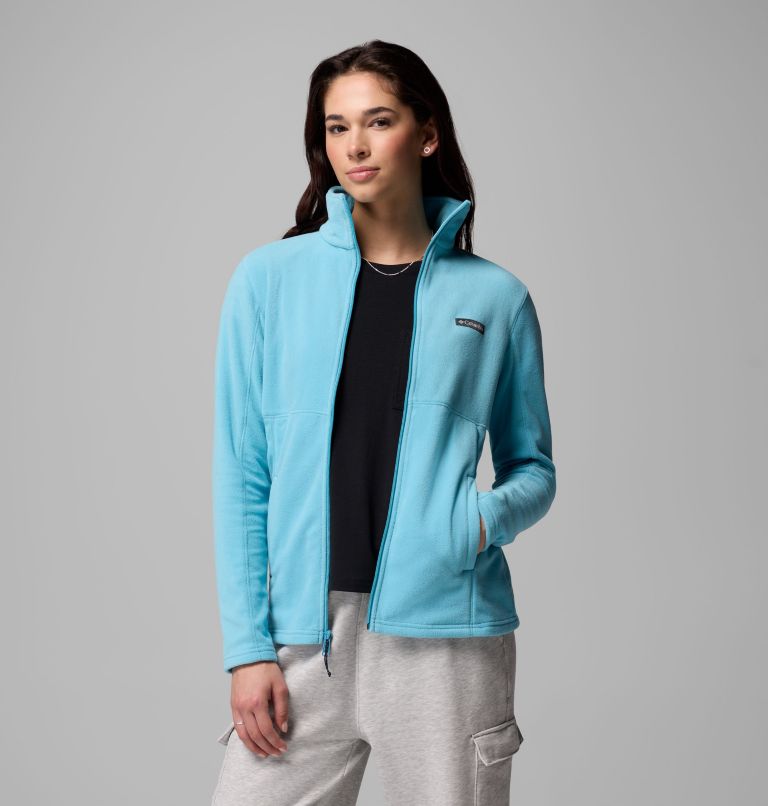 Women's Basin Trail III Fleece Jacket, Color: Vintage Blue, image 5