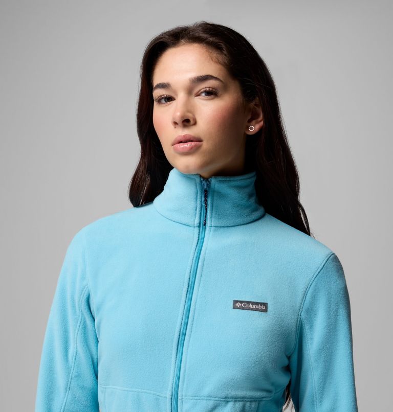 Women's Basin Trail III Fleece Jacket, Color: Vintage Blue, image 6