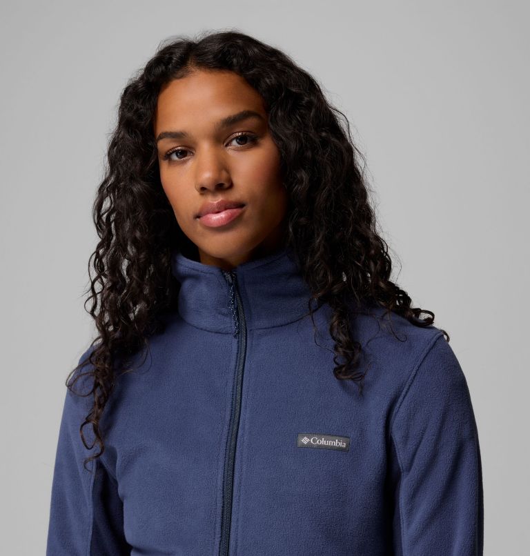 Women's Basin Trail III Fleece Jacket, Color: Nocturnal, Dark Nocturnal, image 6