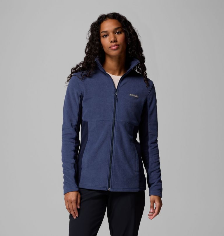 Women's Basin Trail III Fleece Jacket, Color: Nocturnal, Dark Nocturnal, image 1
