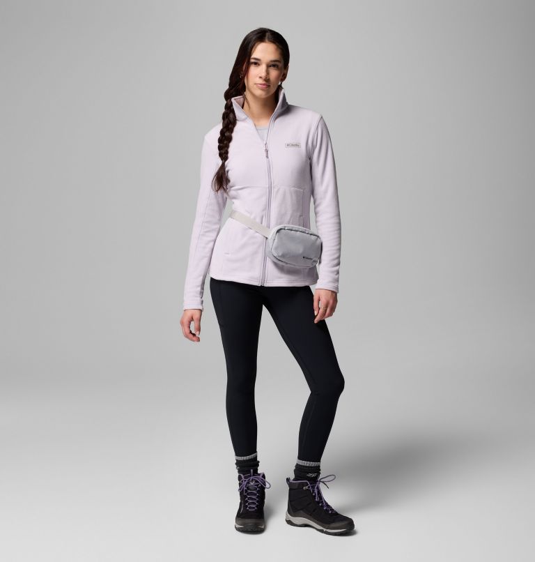 Veste en Polaire Basin Trail III Femme, Color: Lavender Pearl, image 2