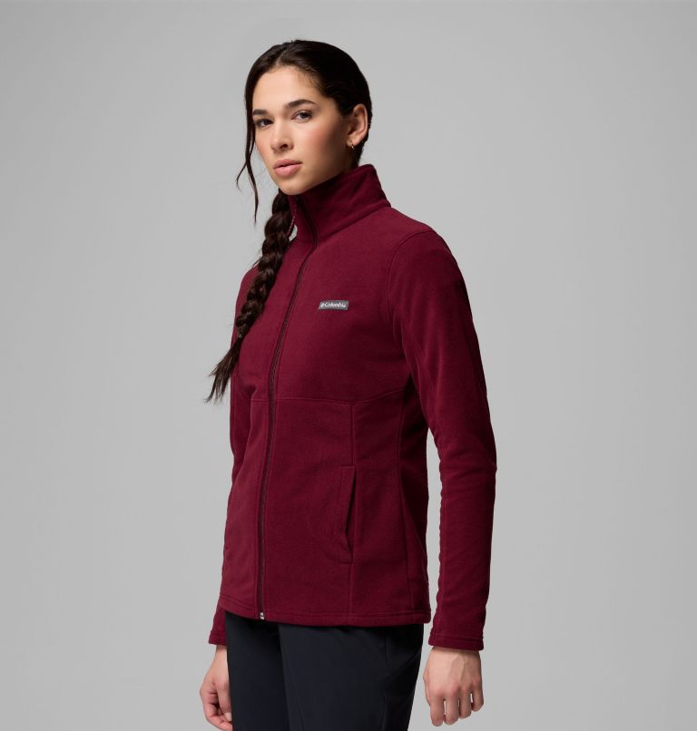 Veste en Polaire Basin Trail III Femme, Color: Rich Wine, image 4