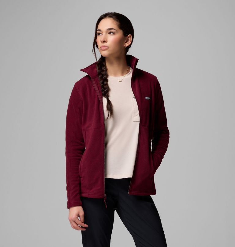 Veste en Polaire Basin Trail III Femme, Color: Rich Wine, image 5