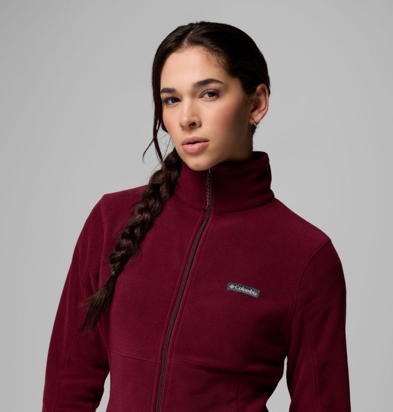 Veste en Polaire Basin Trail III Femme, Color: Rich Wine, image 6