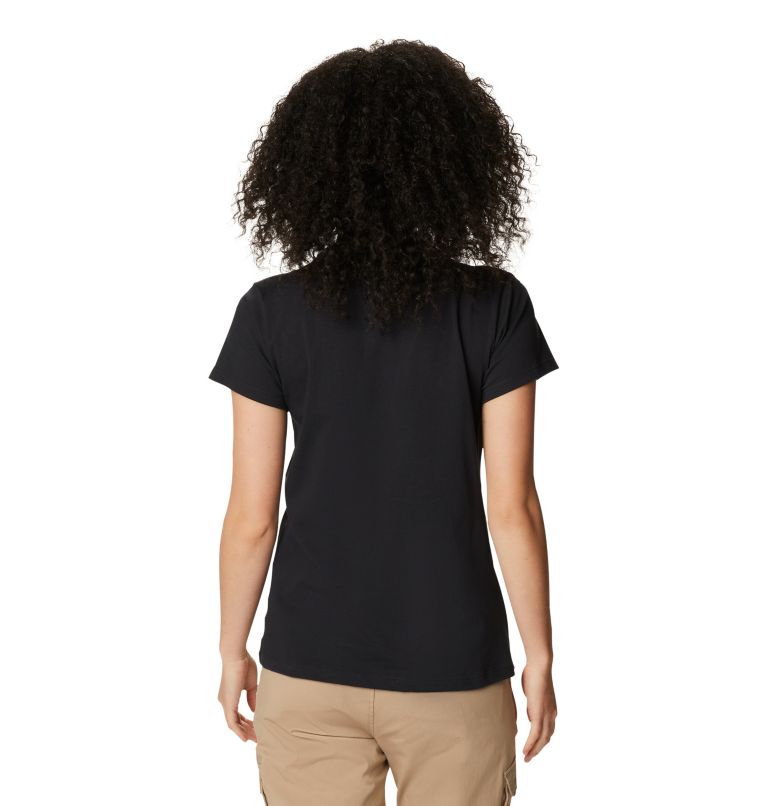 T-shirt à manches courtes MHW Logo Femme, Color: Black