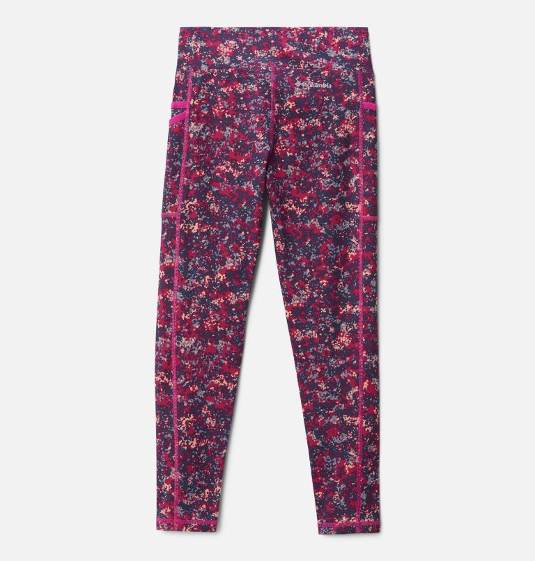 Thumbnail: Youth Lodge Leggings, Color: Wild Fuchsia Dotty Disguise, image 2