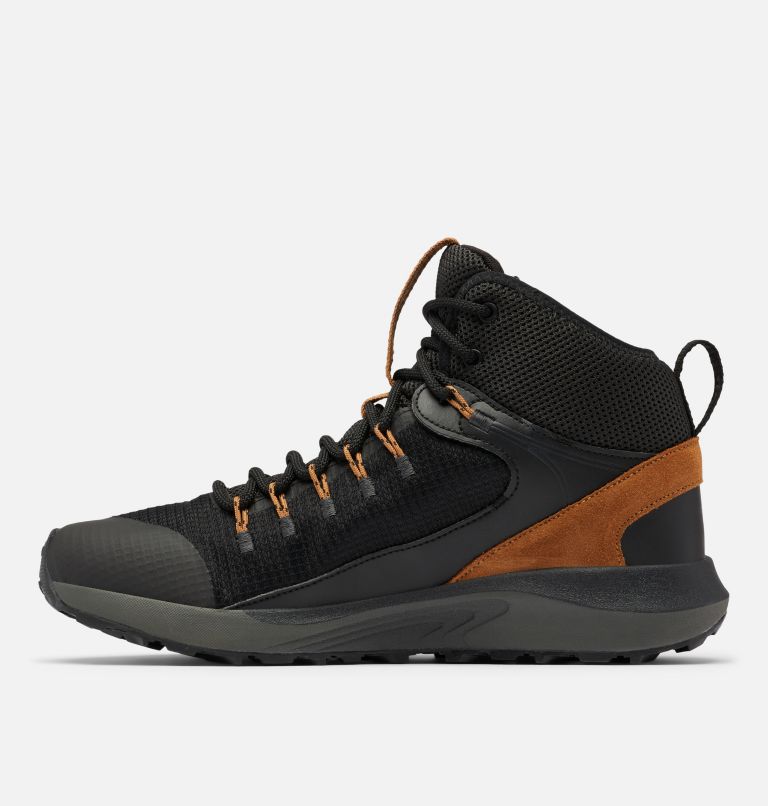 Men's Trailstorm Mid Waterproof Shoe, Color: Black, Elk, image 5