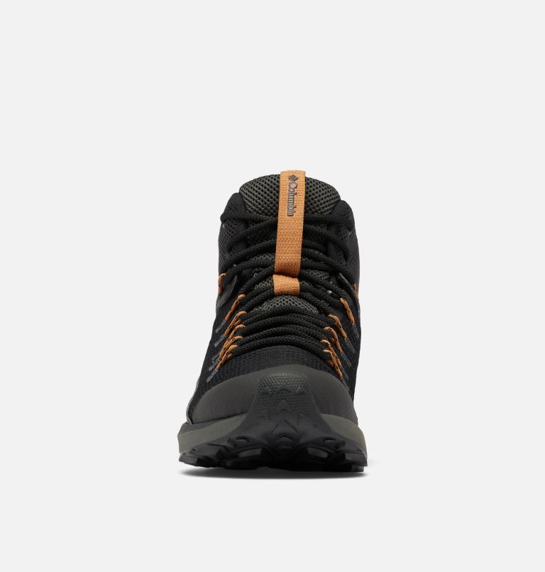 Men's Trailstorm Mid Waterproof Shoe, Color: Black, Elk, image 7