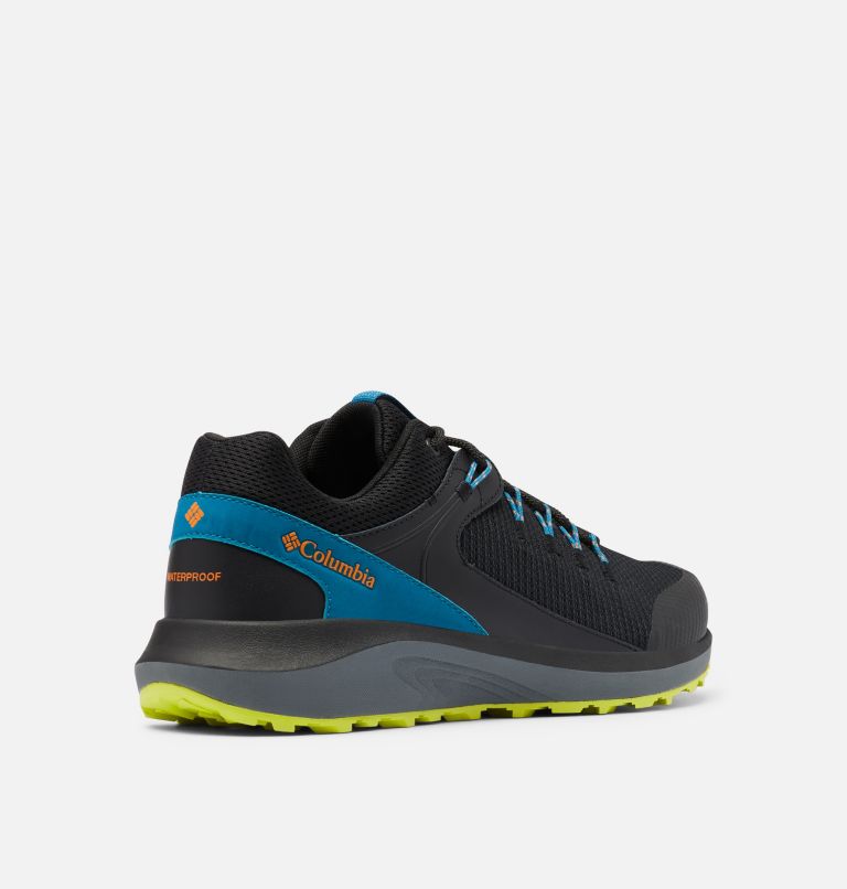 Men's Trailstorm Waterproof Shoe, Color: Black, Solar, image 9
