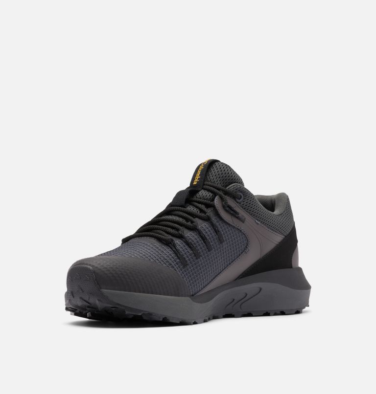 Men's Trailstorm Waterproof Shoe, Color: Dark Grey, Bright Gold, image 6