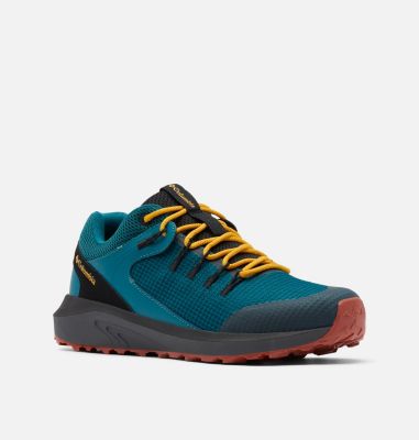Men&rsquo;s Trailstorm&trade; Waterproof Walking Shoe TRAILSTORM&trade; WATERPROOF | 314 | 14, Deep Wave, Bright Gold, 3/4 front