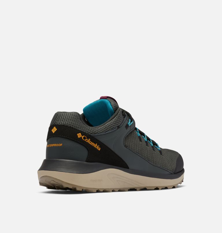 Men's Trailstorm Waterproof Shoe, Color: Dark Moss, Mango, image 9
