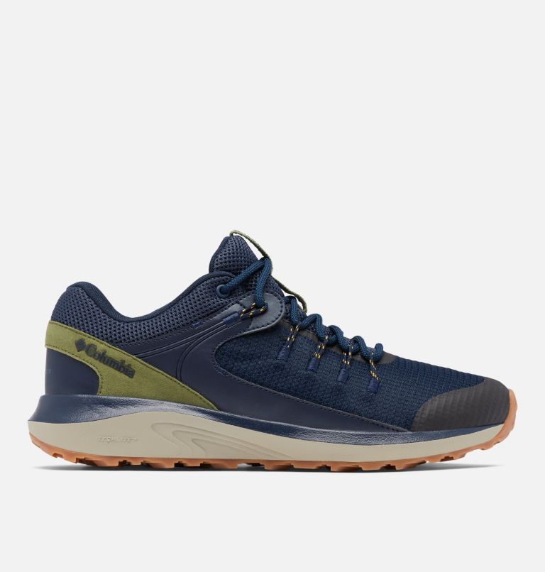 Men's Trailstorm Waterproof Shoe, Color: Collegiate Navy, Mosstone, image 1