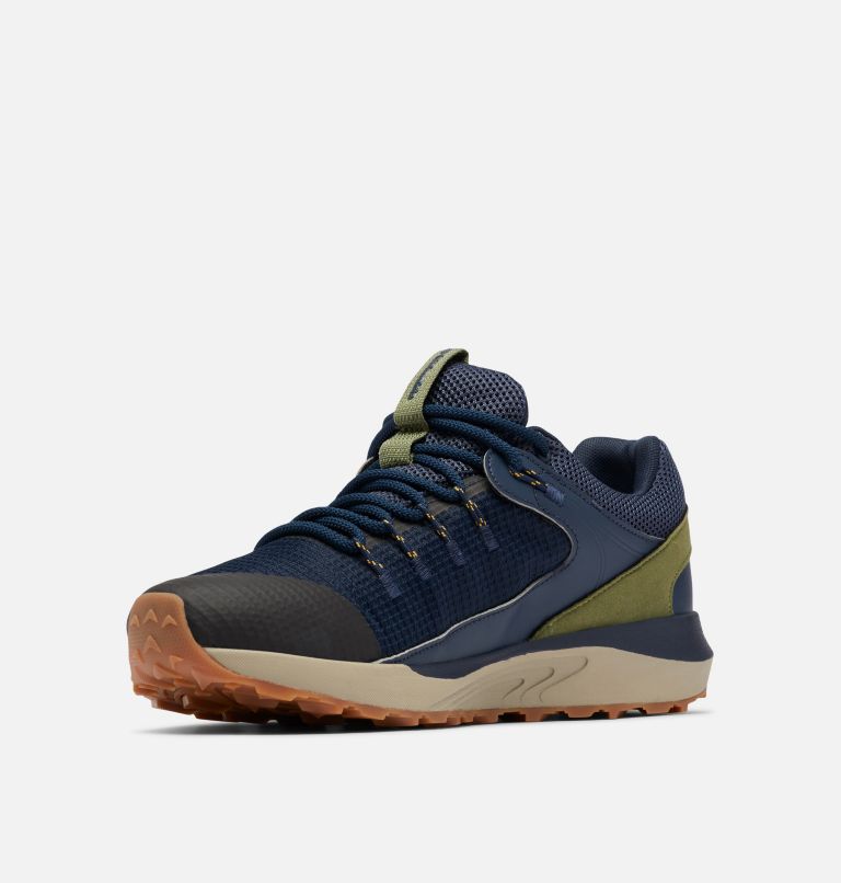 Men's Trailstorm Waterproof Shoe, Color: Collegiate Navy, Mosstone, image 6