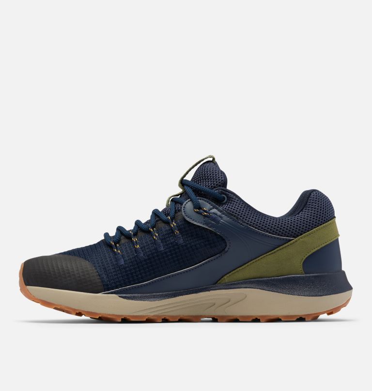 Men's Trailstorm Waterproof Shoe, Color: Collegiate Navy, Mosstone, image 5