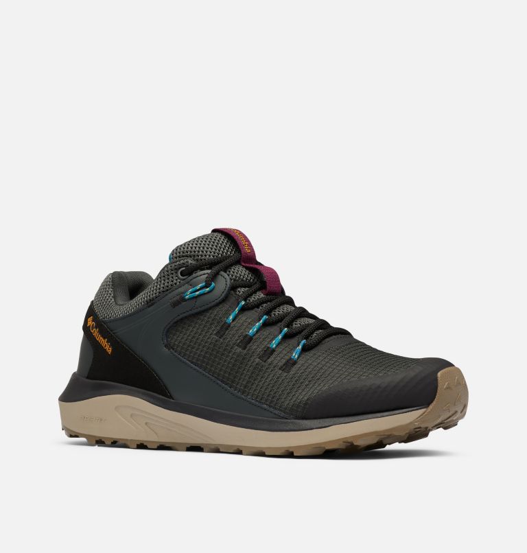 Men's Trailstorm Waterproof Shoe - Wide, Color: Dark Moss, Mango, image 2