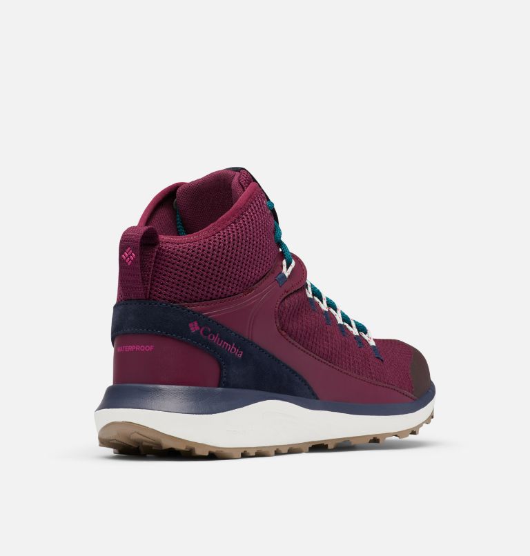 Chaussure mi-haute imperméable Trailstorm pour femme, Color: Marionberry, Deep Water, image 9