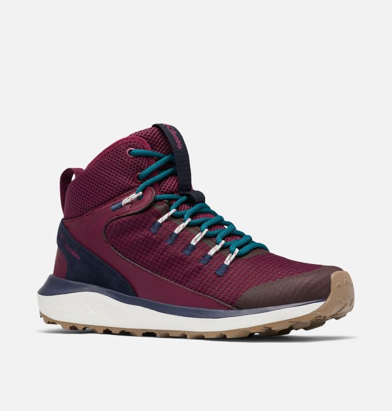 Chaussure mi-haute imperméable Trailstorm pour femme, Color: Marionberry, Deep Water, image 2
