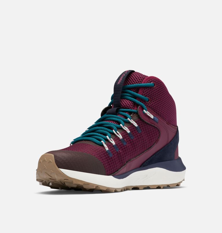 Chaussure mi-haute imperméable Trailstorm pour femme, Color: Marionberry, Deep Water, image 6