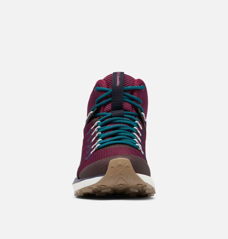 Thumbnail: Women's Trailstorm Mid Waterproof Shoe, Color: Marionberry, Deep Water, image 7