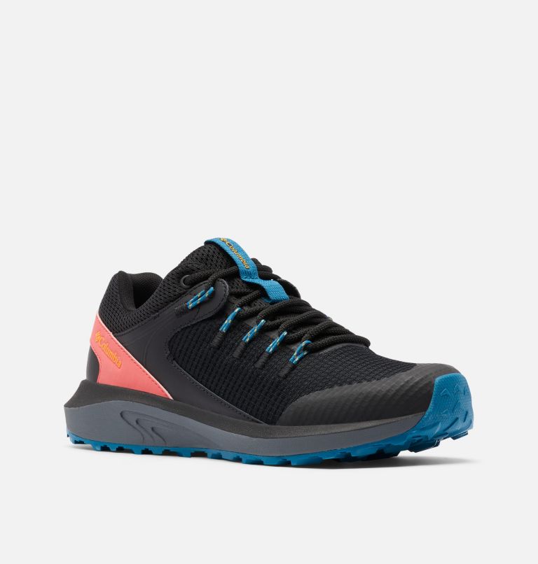 Trailstorm Waterproof Walking Schuhe für Frauen, Color: Black, Bright Marigold