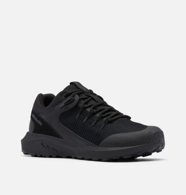 Women&rsquo;s Trailstorm&trade; Waterproof Walking Shoe TRAILSTORM&trade; WATERPROOF | 053 | 6.5, Black, Black, 3/4 front